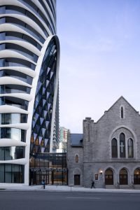 The Butterfly + First Baptist Church Complex