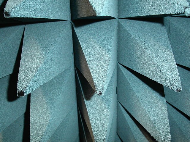 reverberation time-anechoic chamber
