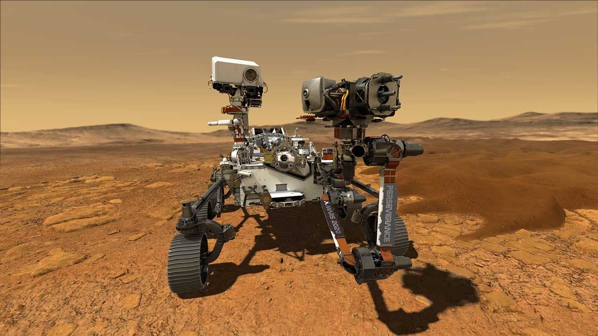 Credit NASA Mars 2020 Mission Perseverance Rover